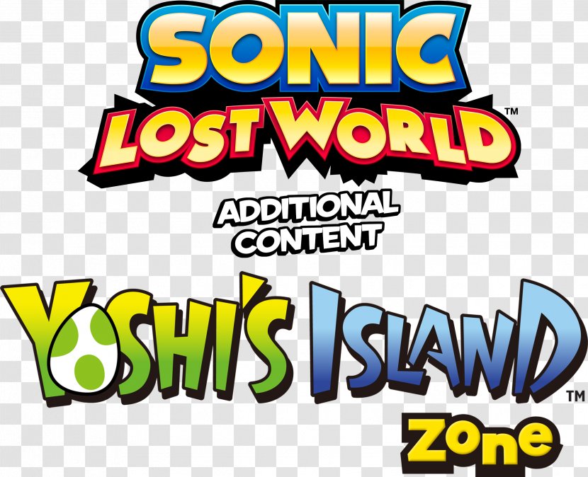 Yoshi's Island New Sonic Lost World Game Logo - Downloadable Content Transparent PNG