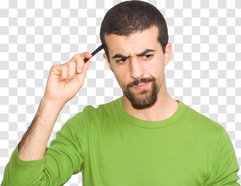 Download Thought - Eyebrow - Thinking Man Transparent PNG