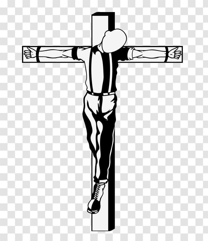 Skinhead Crucifixion Tattoo Symbol Meaning - White Transparent PNG