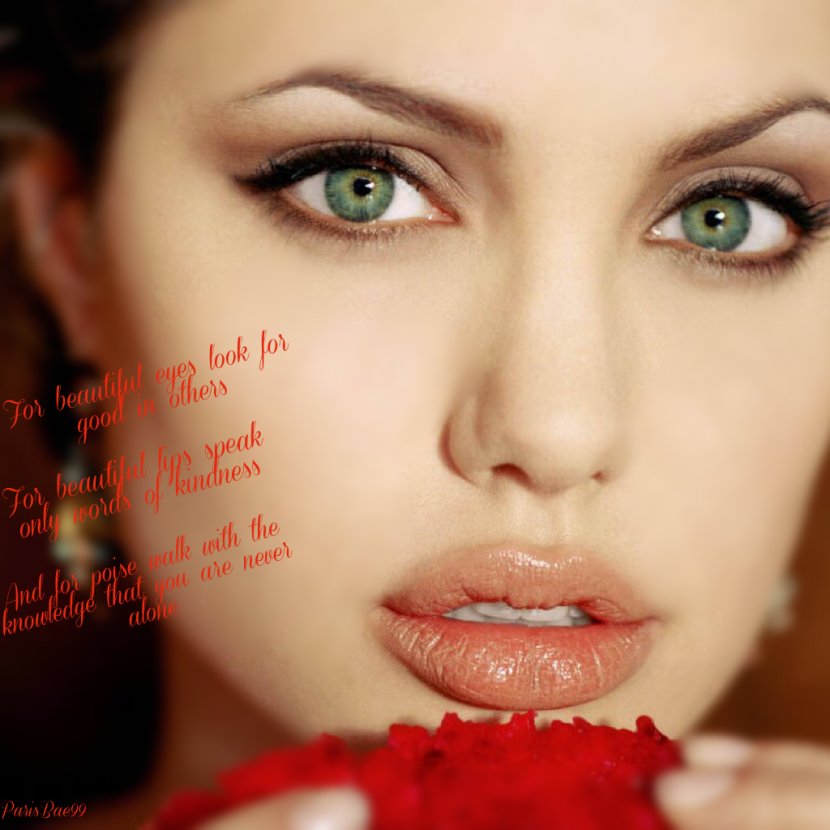 Eye Color Cosmetics Brown Hair - Blond - Angelina Jolie Transparent PNG