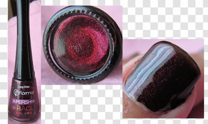 Nail Polish Lipstick Magenta - Cosmetics Transparent PNG