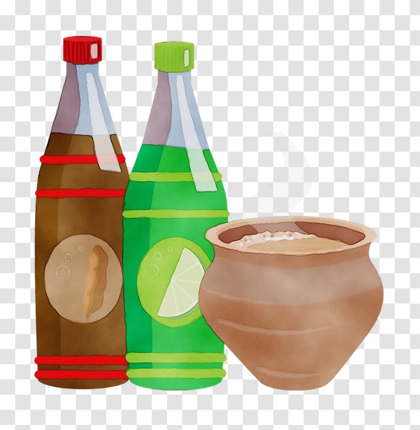 Plastic Bottle - Sake Set Transparent PNG