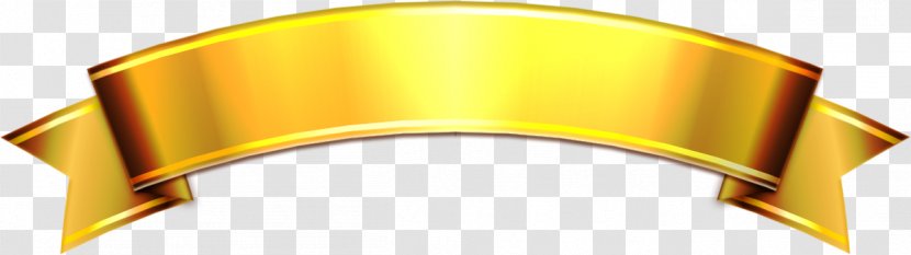 Ribbon Gold Material - Renovation Transparent PNG