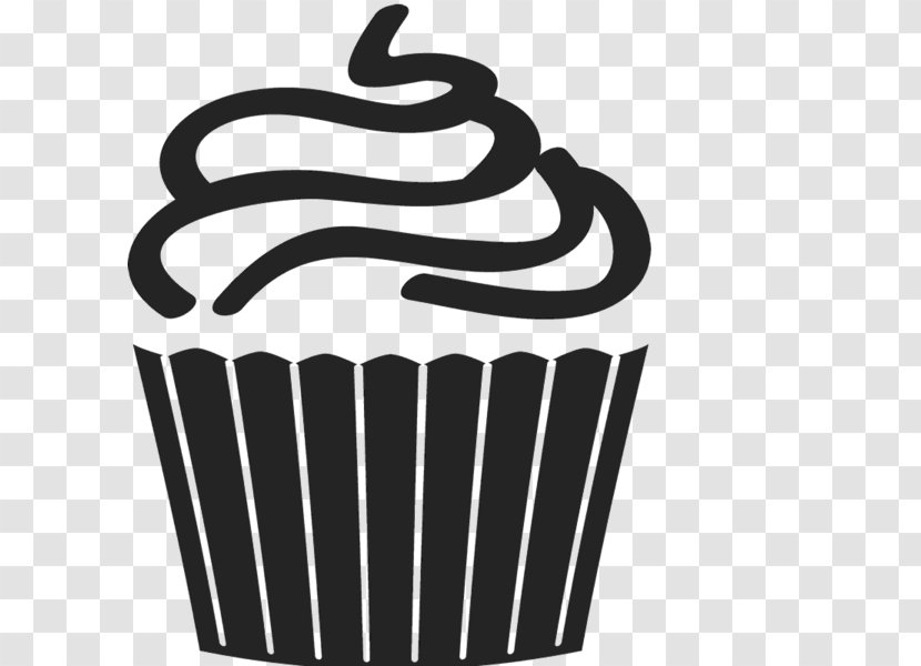 Cupcake Frosting & Icing American Muffins Clip Art Illustration - Cookware And Bakeware - Bake Outline Transparent PNG