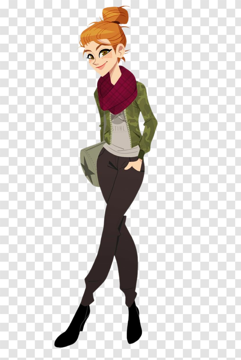 Cartoon Drawing Hipster Woman Female - Tree - Women In The Workplace Transparent PNG