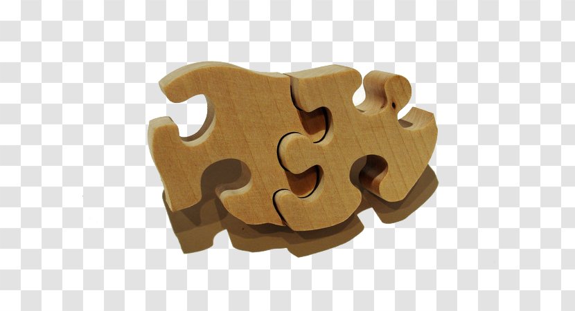 Jigsaw Puzzle - Tangram - Wood Texture Transparent PNG