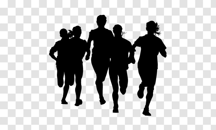 Running Sprint Marathon - Stock Photography - Silhouette Transparent PNG