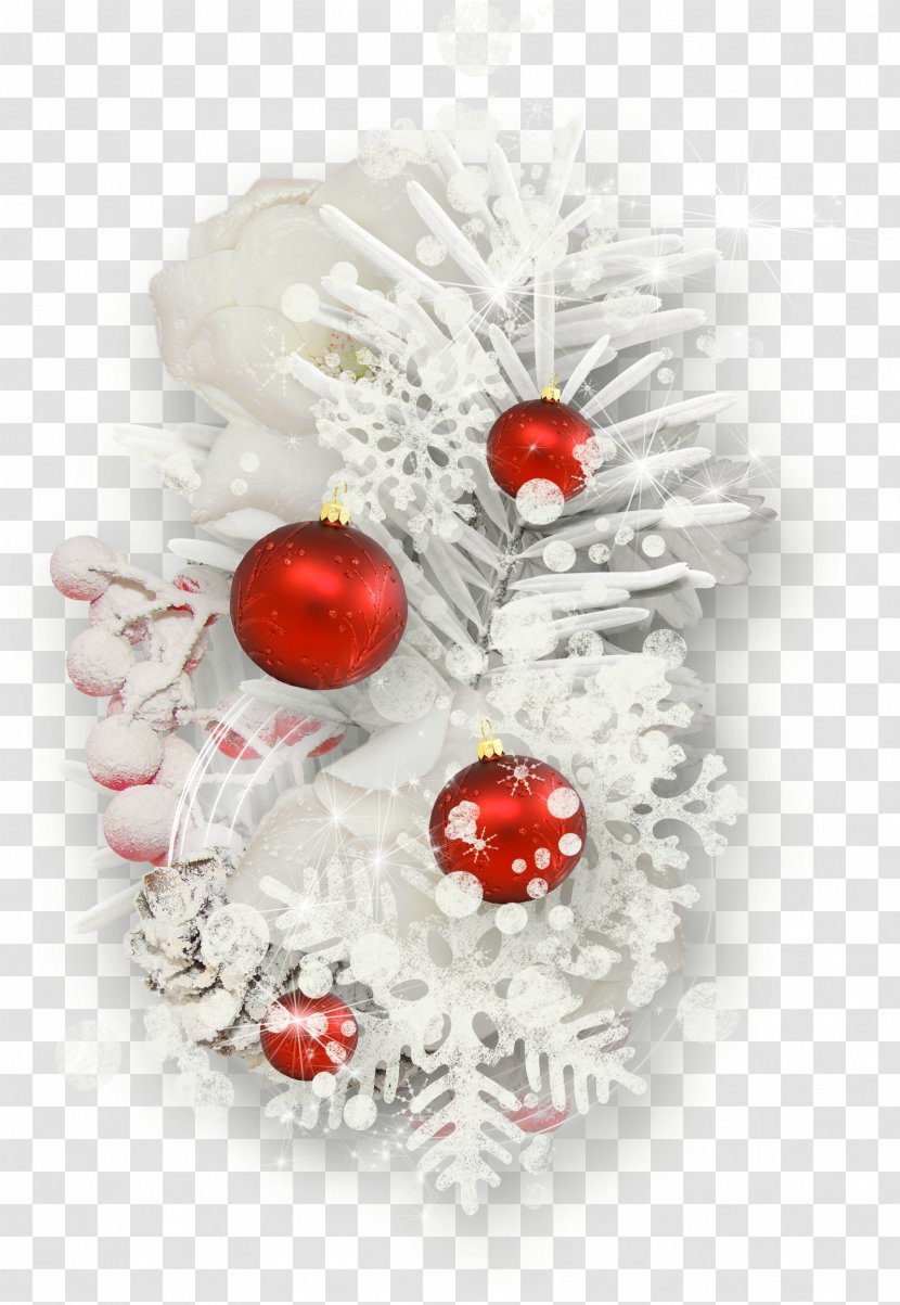 Christmas Ornament Decoration New Year Picture Frames - Jewellery - Snow Decorative Material Transparent PNG