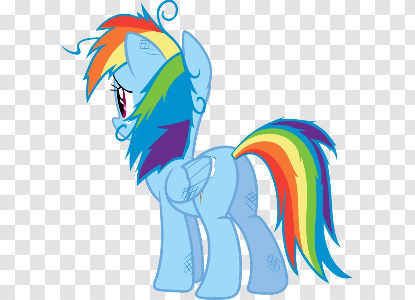 Rainbow Dash Pony Applejack Fluttershy Rarity - Watercolor - My Little Transparent PNG