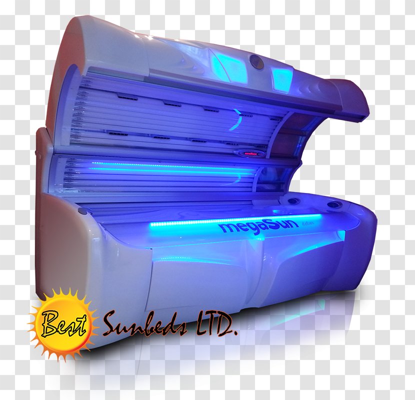 Indoor Tanning Sun Electric Light LED Lamp - Bed Transparent PNG