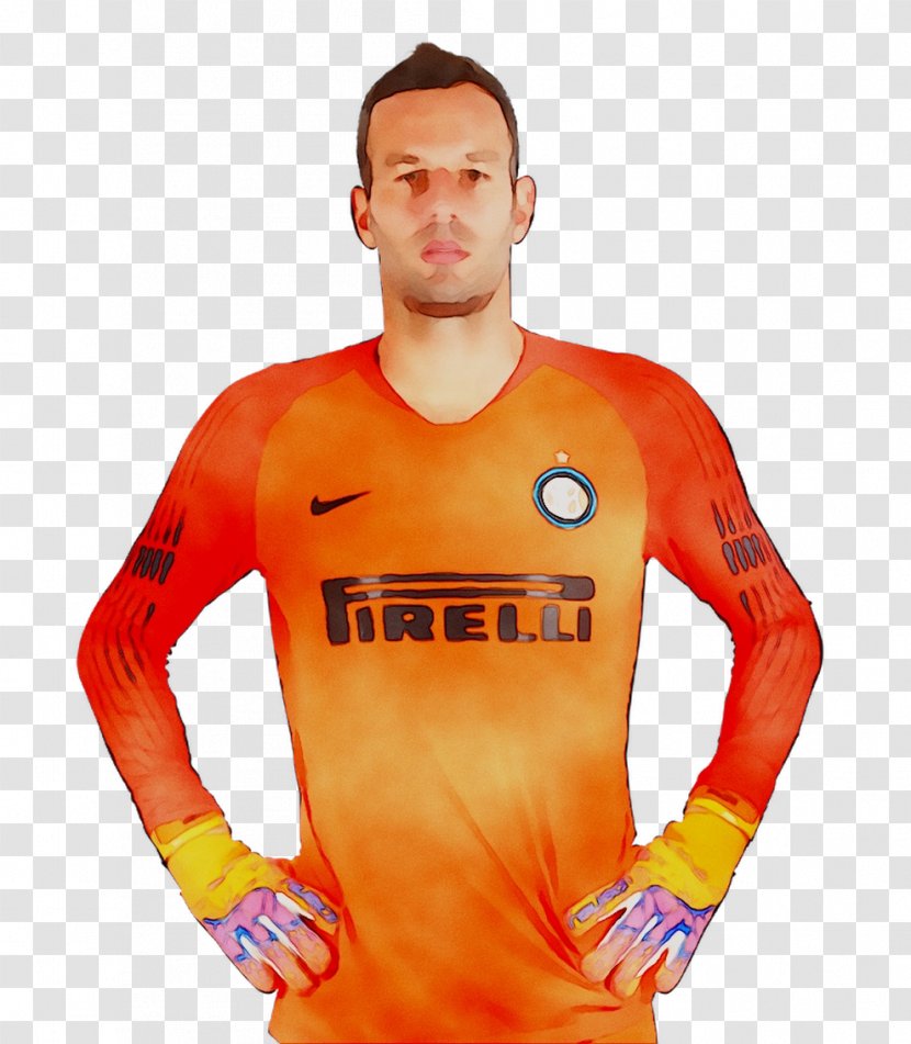 Inter Milan Goalkeeper Football T-shirt - Muscle Transparent PNG