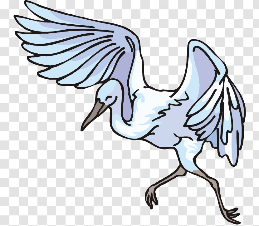 Heron Crane Great Egret Clip Art Transparent PNG