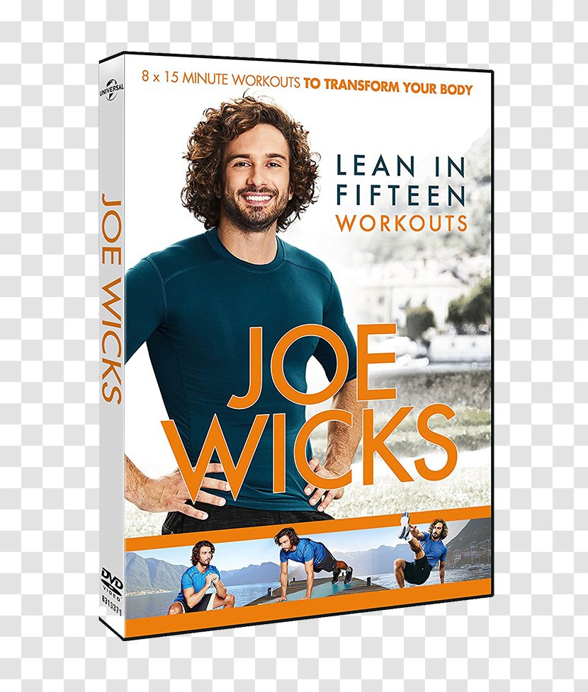Joe Wicks Lean In 15: 15 Minute Meals And Workouts To Keep You Healthy For Your Ultimate Body The Fat-Loss Plan: 100 Quick Easy Recipes With DVD - Amazoncom - Dvd Transparent PNG
