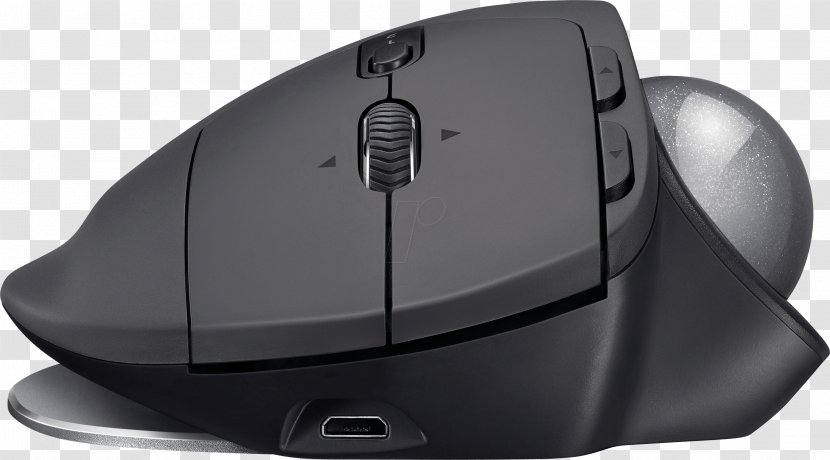 Computer Mouse Logitech MX ERGO Plus Wireless Trackball - Input Device Transparent PNG