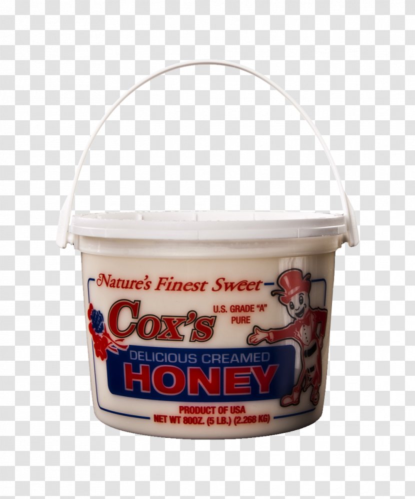 Creamed Honey Cox's Food Pail - Bucket Transparent PNG