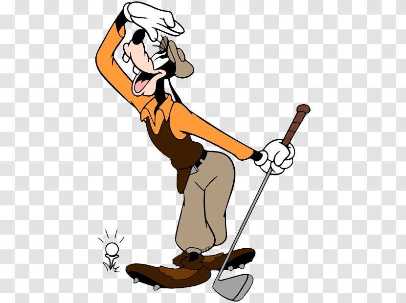 Golfbag Coloring Book The Colouring Drawing - Footwear - Goofy Golfer Transparent PNG