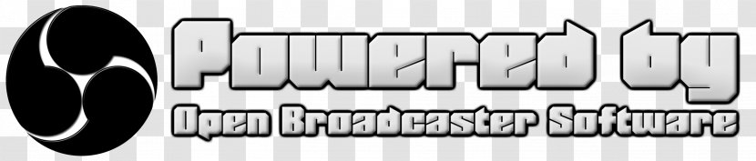 Logo Brand Font - Monochrome Photography - Open Broadcaster Software Transparent PNG