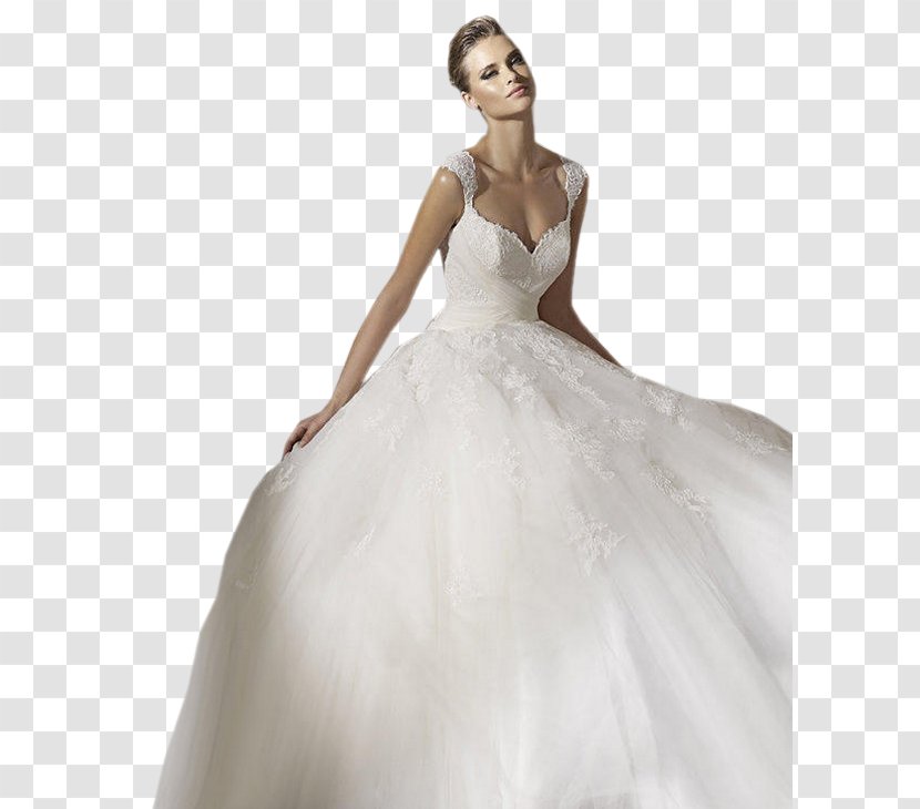 Wedding Dress Marriage Bride Ivory - Cartoon Transparent PNG