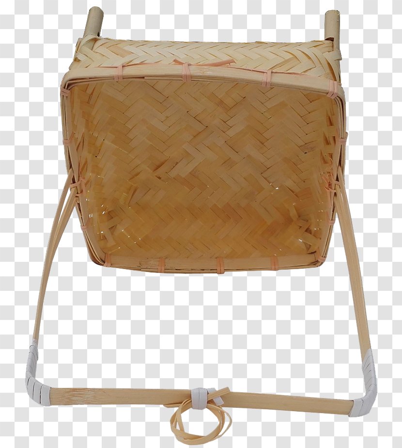 Bamboo Craft - Bag - Wooden Basket Transparent PNG