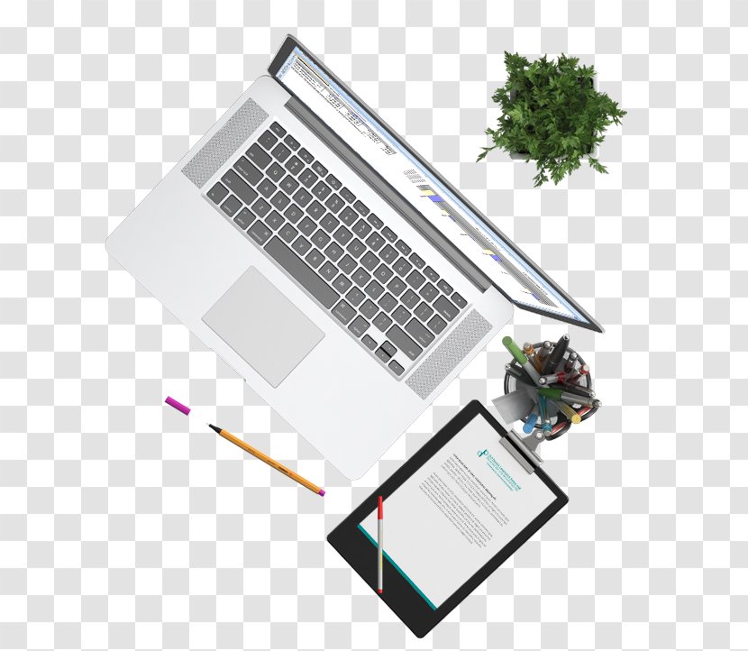 Laptop Table Notebook Desk Office - Stock Footage Transparent PNG