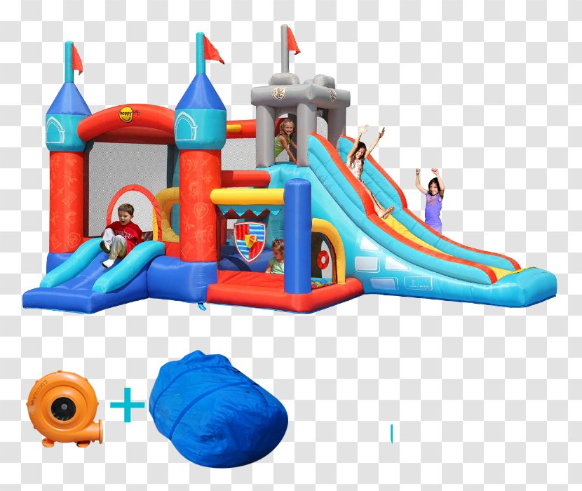 Inflatable Bouncers Happy Hop Bouncy Castle Bouncer Playground Slide Pool Water Slides - Funriders Leisure Amusement Pvt Ltd Transparent PNG