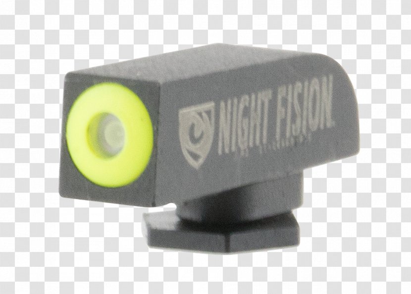Firearm Sight Pistol Gun Green - Tritium Vials Transparent PNG