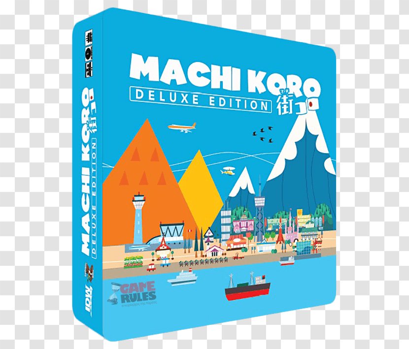 IDW Machi Koro: Bright Lights, Big City Board Game Card - Frame - Cartoon Transparent PNG