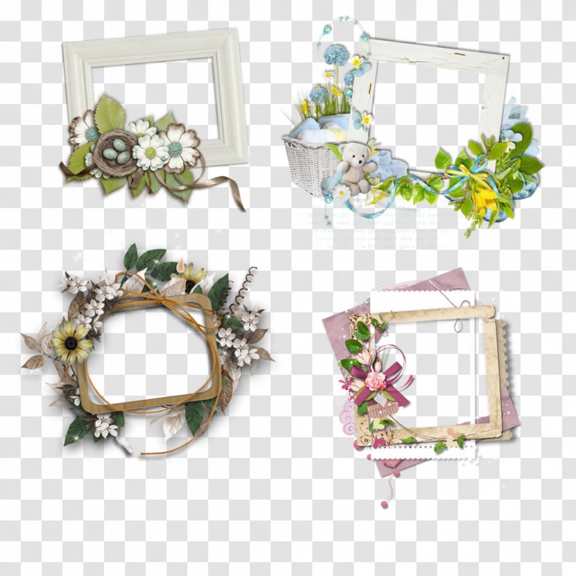 Picture Frames Floral Design - Frame Transparent PNG