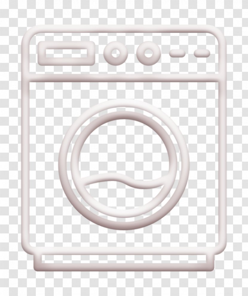 Household Icon Washing Machine Electronic Device - Symbol Rectangle Transparent PNG