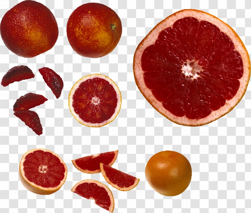 Blood Orange Grapefruit Tangerine - Fruit Preserve Transparent PNG
