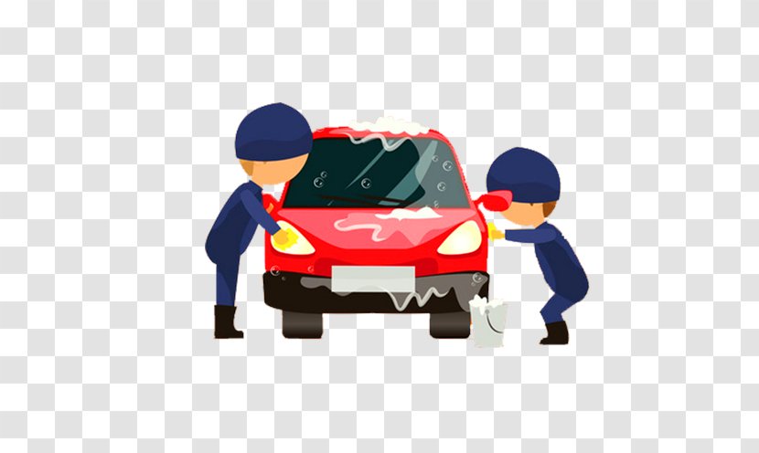 Car Wash Poster Icon - Cleaning - Worker Transparent PNG