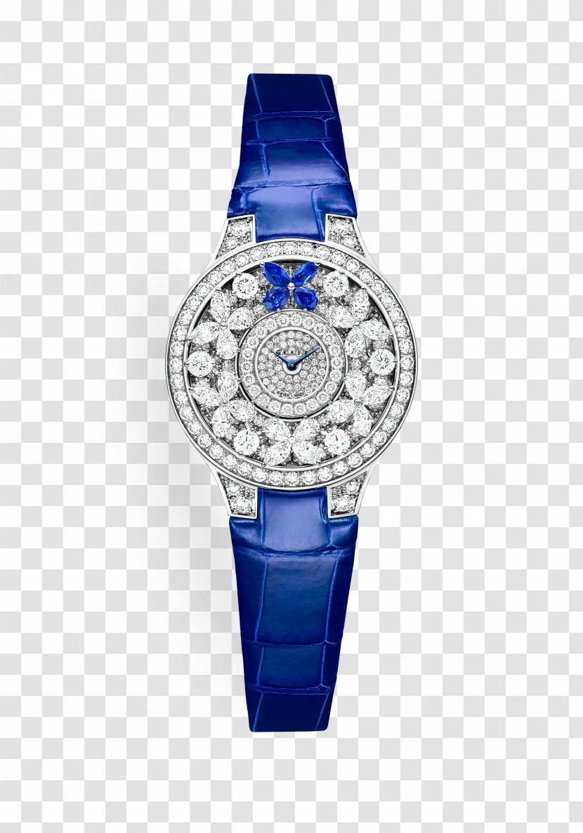 Graff Diamonds Watch Sapphire Clock Transparent PNG