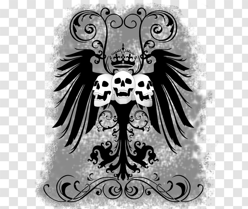 Coat Of Arms Germany German Empire Graphic Design - Monochrome Photography - T Shrit Transparent PNG