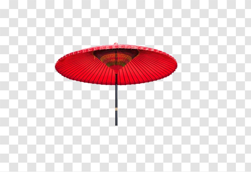 Umbrella Download Icon - Red Transparent PNG