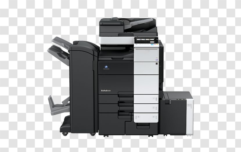Multi-function Printer Konica Minolta Photocopier Printing - Ink - Printers Tray Transparent PNG