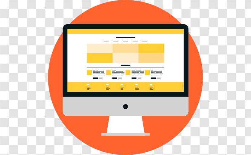 Web Development Digital Marketing Graphic Design - Orange Transparent PNG