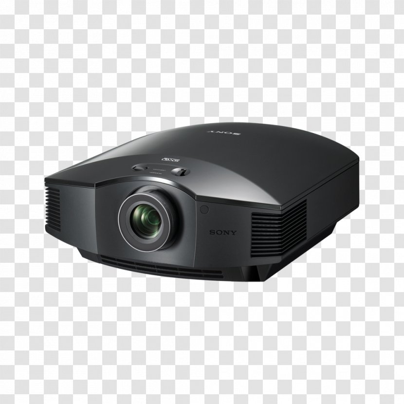 Multimedia Projectors Home Theater Systems Silicon X-tal Reflective Display Sony - Projector Transparent PNG