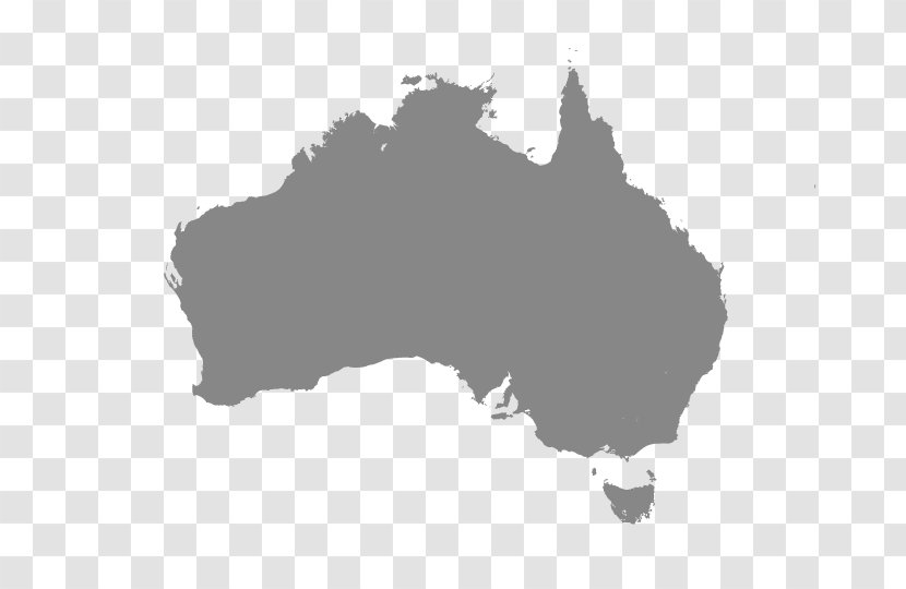 Australia Vector Map - Stock Photography Transparent PNG