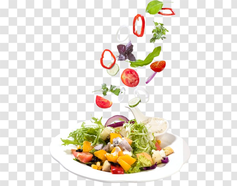 Greek Salad Fruit Bowl - Vegetable Transparent PNG