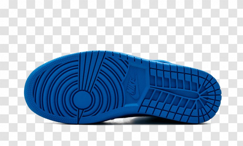 Air Jordan 1 Mid Sports Shoes Nike - Cobalt Blue Transparent PNG