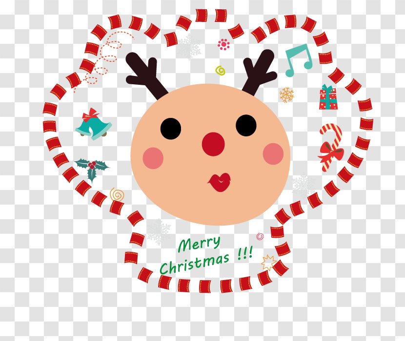 Crashes In Love Musician Game Luaka Bop - Frame - Vector Christmas Decoration Deer Transparent PNG