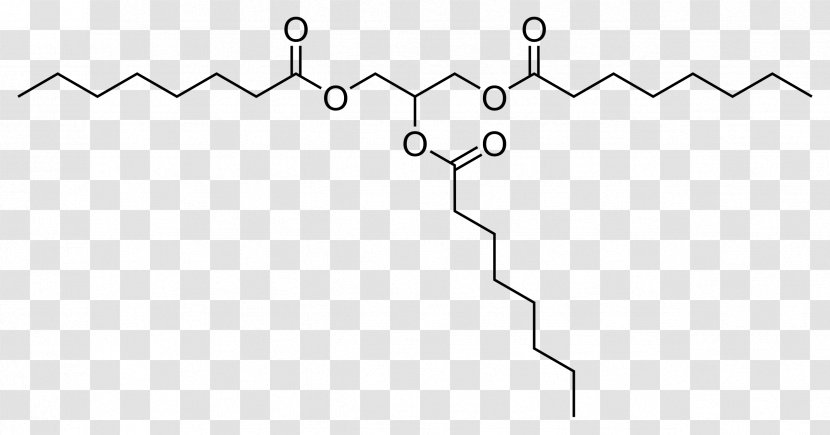 Caprylic Acid Medium-chain Triglyceride Saturated Fat Decanoic - Drawing - Tree Transparent PNG