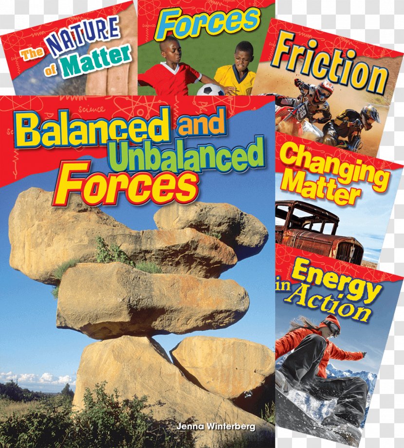 Balanced And Unbalanced Forces Move It! Motion, You Let's Explore Physical Science Amazon.com - Book - Cover Material Transparent PNG