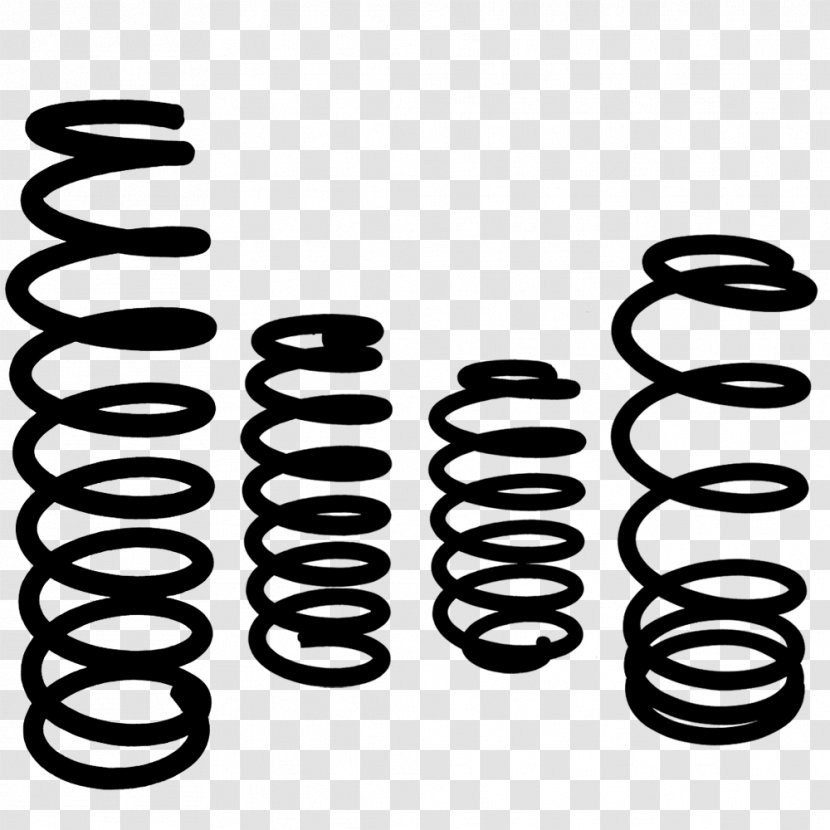 Car Motor Vehicle Shock Absorbers Spring - Text Transparent PNG