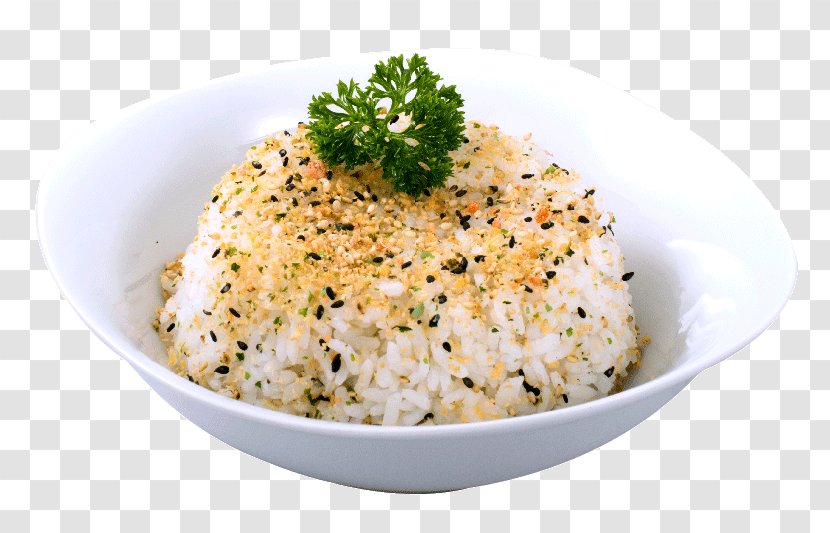 Risotto Pilaf Furikake Yakitori Cooked Rice - Indian Cuisine - Sushi Transparent PNG