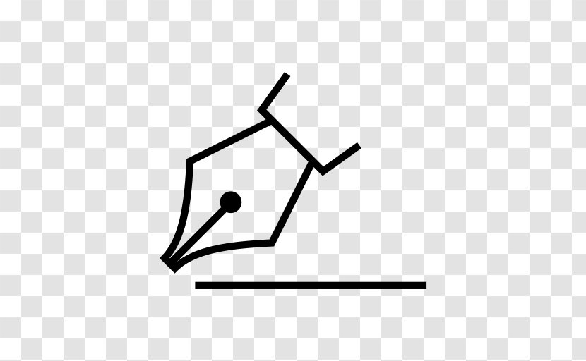 Pen Drawing - Triangle - Write Transparent PNG