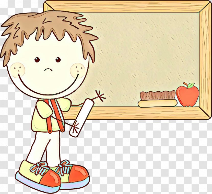 School Line Art - Toddler - Child Transparent PNG