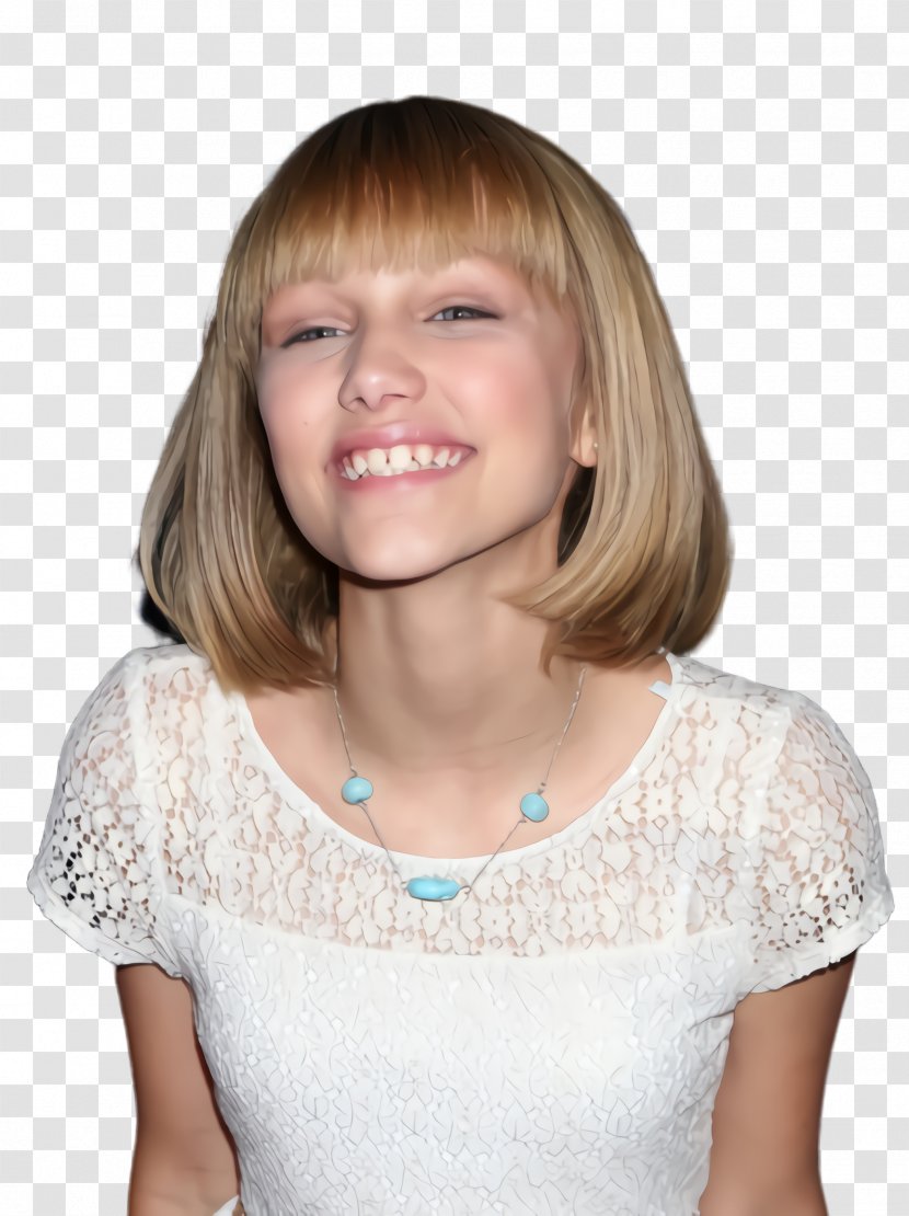 Grace VanderWaal - Chin - Gesture Tooth Transparent PNG