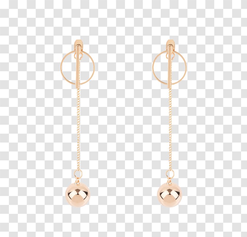 Earring Jewellery Jeweler Anklet Gold Transparent PNG