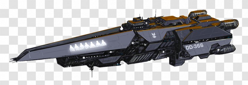 Destroyer Spacecraft Halo: Reach Ship Factions Of Halo - Star Transparent PNG